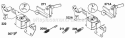 Page G Diagram and Parts List for 290447-0041-01  Briggs and Stratton Engine